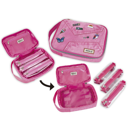 PORTATODO GIGANTE 3 EN 1 SENFORT18 KATACRAK PINK JEANS 15/03/17 136418