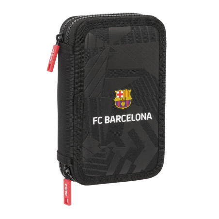 PLUMIER DOBLE PQÑO 29 PCS F.C.BARCELONA "BLACK" SAFTA25 ENERO 412426854