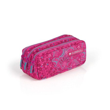 PORTATODO GABOL17 SCHOOL STYLE TRIPLE CUADRADO 22CM 219511 ^