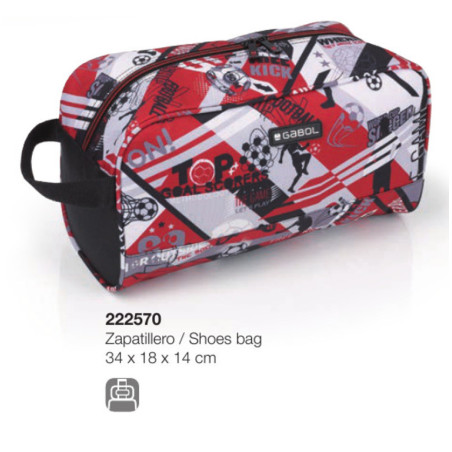 NECESER GABOL18 SCHOOL ZAPATILLERO GAME 222570