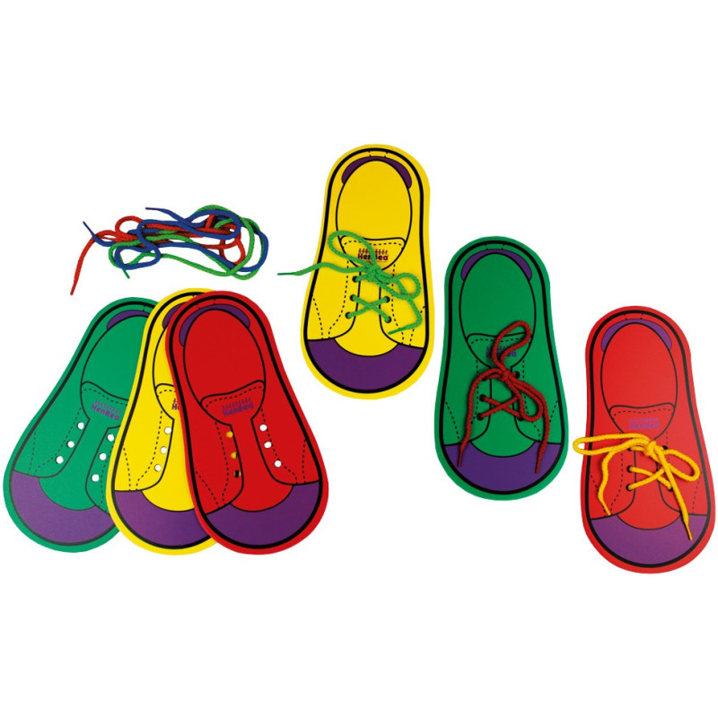 ATA ZAPATOS 18x35 CM 6 ZAPATOS Y 6 CORDONES HENBEA 887