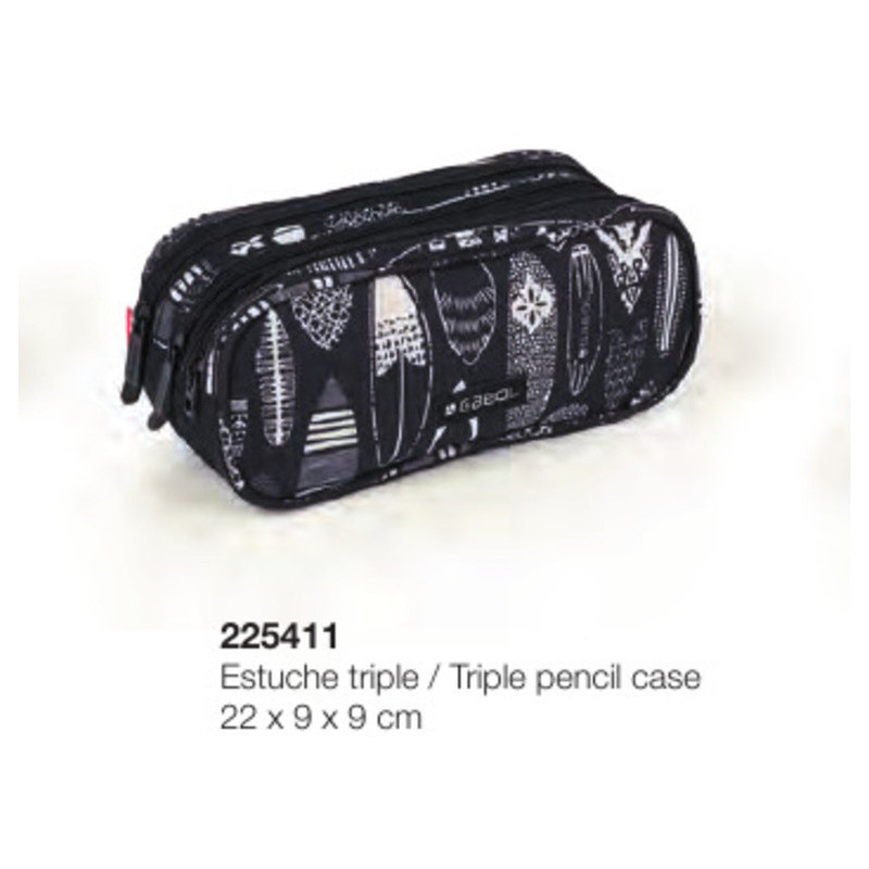 PORTATODO TRIPLE GABOL19 SCHOOL TEEN HAWAI 225411