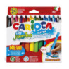 ROTULADOR CARIOCA JUMBO CARTON 24 COLORES SURTIDOS 40570 UNIDAD