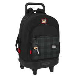 MOCHILA GDE. C/RUEDAS COMPACT EXTRAIBLE PAUL FRANK "CAMPERS" SAFTA23 ENERO 612319918