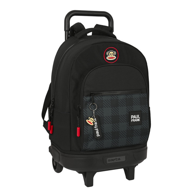 MOCHILA GDE. C/RUEDAS COMPACT EXTRAIBLE PAUL FRANK "CAMPERS" SAFTA23 ENERO 612319918