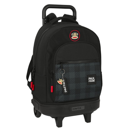 MOCHILA GDE. C/RUEDAS COMPACT EXTRAIBLE PAUL FRANK "CAMPERS" SAFTA23 ENERO 612319918