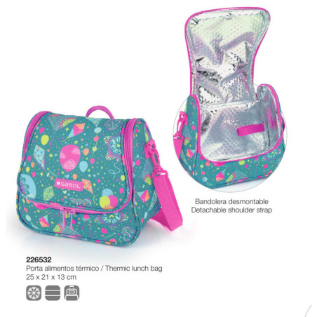 PORTA ALIMENTOS TERMICO GABOL20 MIMIC GIRL 25CM 226532