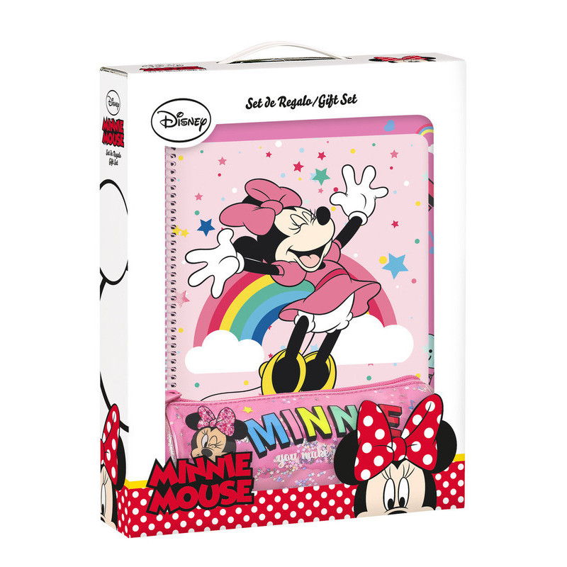 SET DE REGALO PEQ. MINNIE MOUSE "LUCKY" 312212588 35*28 SAFTA22