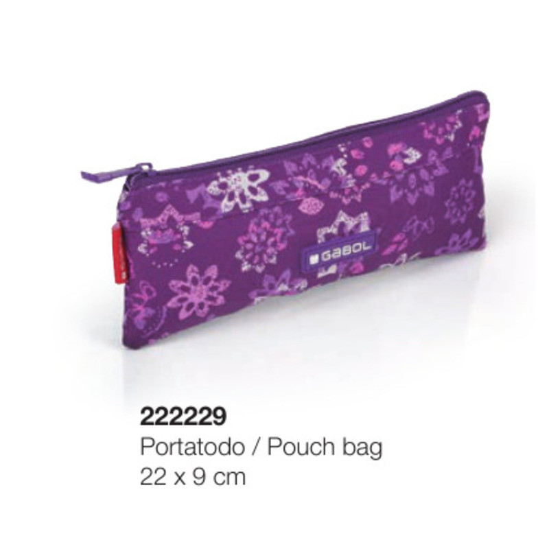 PORTATODO GABOL18 SCHOOL GINGER 22CM DOBLE PLANO 222229