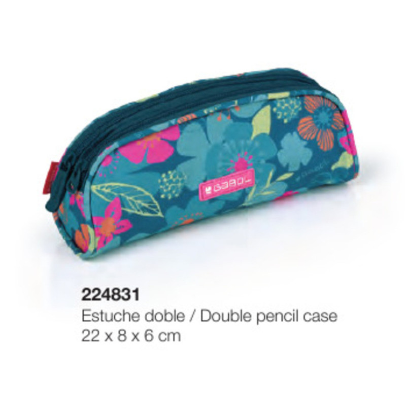 PORTATODO DOBLE GABOL19 SCHOOL GIRL ALOHA 224831