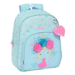 MOCHILA INFANTIL ADAPT.CARRO RECICLADO GLOWLAB KIDS "CUTE DOLL" SAFTA23 ENERO 612323609