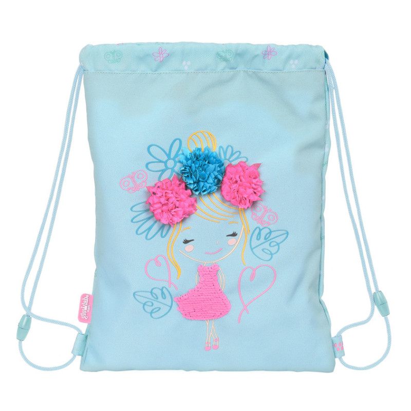 SACO PLANO JUNIOR RECICLADO GLOWLAB KIDS "CUTE DOLL" SAFTA23 ENERO 612323855