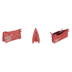 PORTATODO FINOCAM TRIANGULAR PRINTS FLAMINGO 5013320