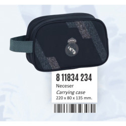 NECESER 22 CM REAL MADRID "DARK GREY" 811834234 SAFTA19 ENERO 22*13,5