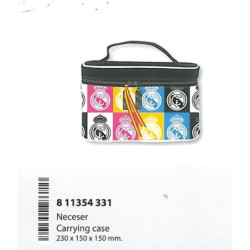 NECESER SAFTA 12 REAL MADRID CHICA OVAL ASA 23CM 811354331 ^