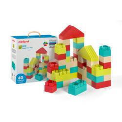 CONSTRUCCIONES ECO SUPER KIM BLOC 40 PCS - MINILAND 32159