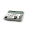 CALCULADORA SOBREMESA OFFICE BOX TECLAS RELIEVE SOFT GRIS LT-D1566