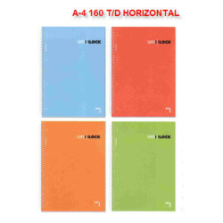 CUADERNO EUROPEAN A-4 160H TD PACSA SUPERBLOC 60G HORIZONTAL 16028