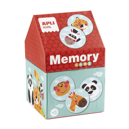 PUZLE CASITA MEMORY SAFARI 24U APLI 16820