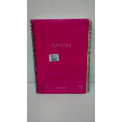 CUADERNO T PP FOLIO 80H PACSA PLASTIPAC 90G RAYADO 46 3*3*16 16476