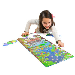 MAXIPUZZLE FLEXI WILD 40 PIEZAS MINILAND 36209