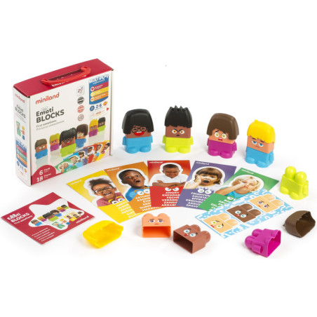 EMOTIBLOCS: PRIMERAS EMOCIONES MINILAND 32350