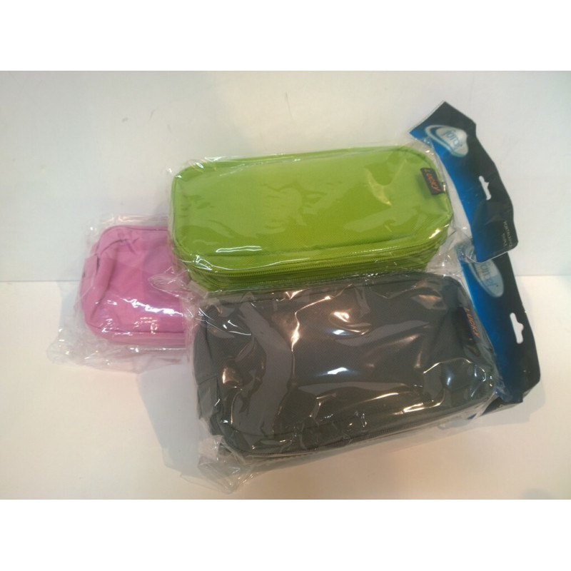 PORTATODO FORCEL TRIPLE CUADRADO GRANDE COLORES SURTIDOS 8643