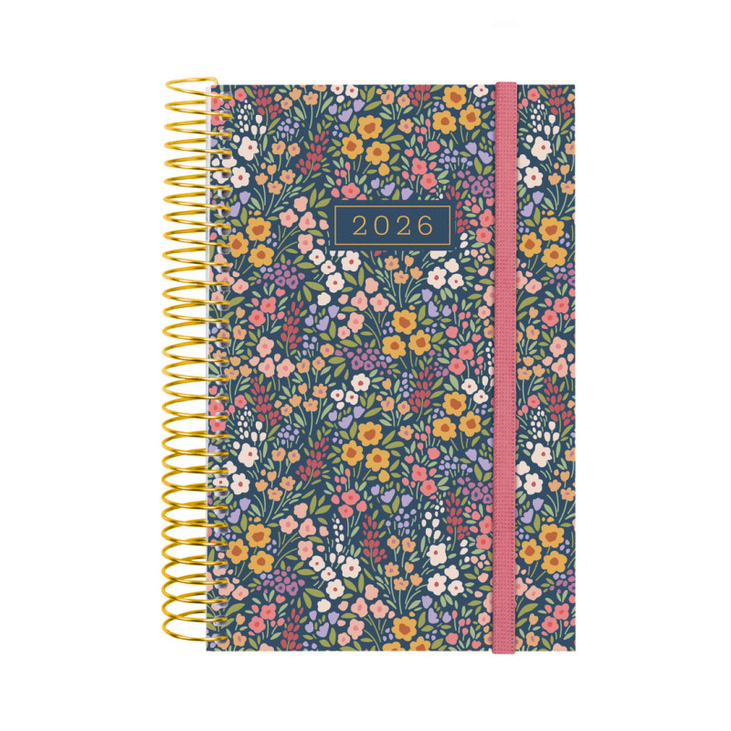 AGENDA DESIGN COL.E5 1DP 2026 FLORA+ FINOCAM26 742293026 132 X 25 X 181 MM