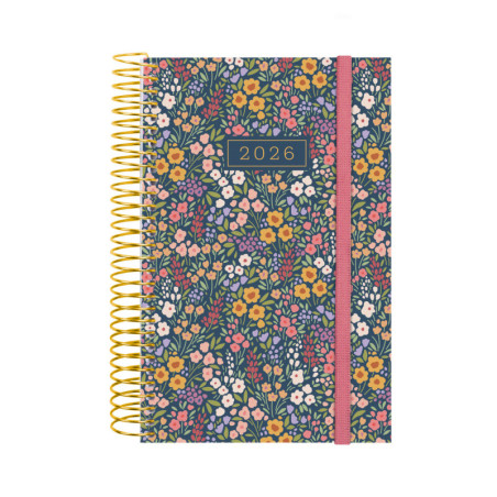 AGENDA DESIGN COL.E5 1DP 2026 FLORA+ FINOCAM26 742293026 132 X 25 X 181 MM