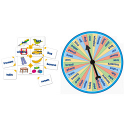 VOCABULARY BINGO TRASLÚCIDO HENBEA