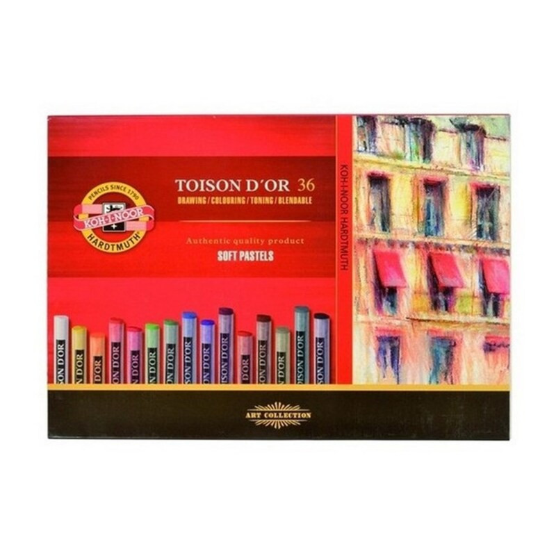 CERAS KOH-I-NOOR AL PASTEL 36 COLORES TOISON D'OR MCH
