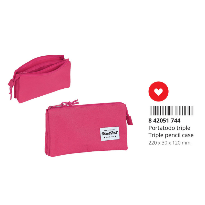 PORTATODO TRIPLE BLACKFIT8 FRESA SAFTA26 842051744 12X22 UNIDAD