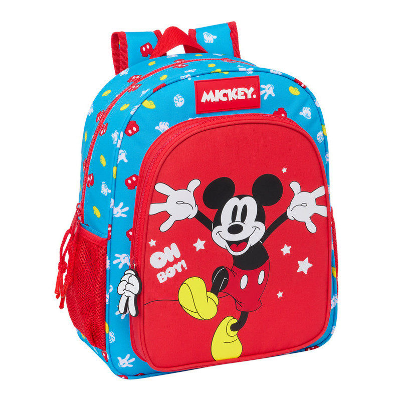 MOCHILA JUNIOR ADAPT.CARRO MICKEY MOUSE "FANTASTIC" 612333640 SAFTA24