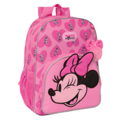 MOCHILA DE 33 CM ADAPT.CARRO MINNIE MOUSE "LOVING" 612334180 SAFTA24