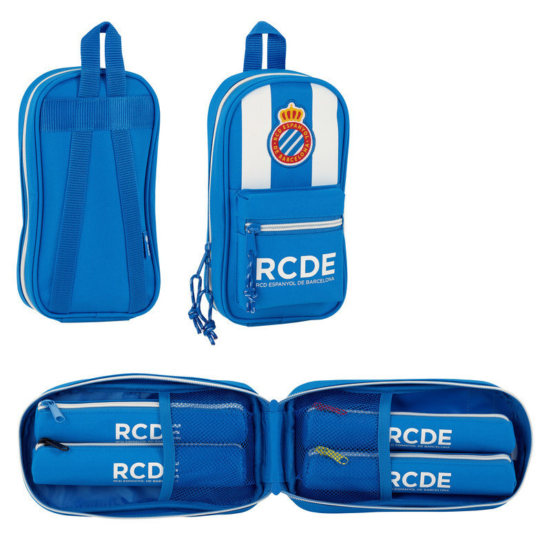 PLUMIER MOCHILA C/4 PORT. VACIO RCD ESPANYOL SAFTA26 411753847 23X12 UNIDAD