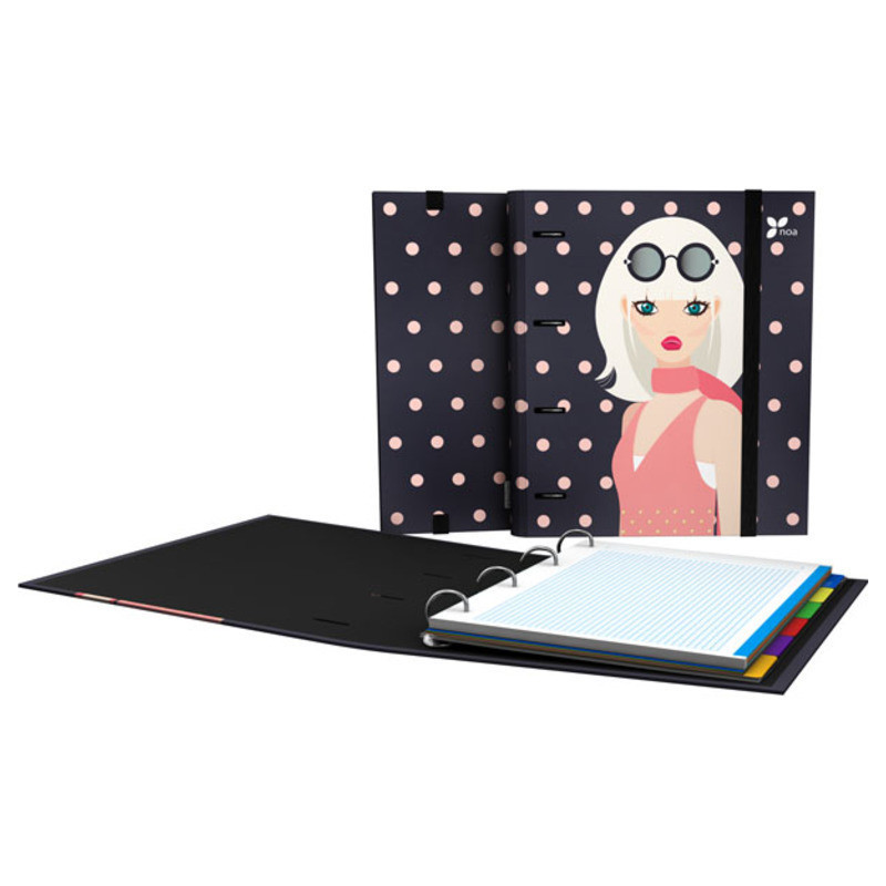 CARPEBLOC DEC RINGBOOK 4A A4 C/RECAMBIO GRAFOPLAS18 NOA LUNARES 88101933