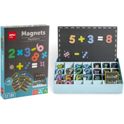 JUEGO MAGNETICO NUMEROS CAJA 51u. APLI