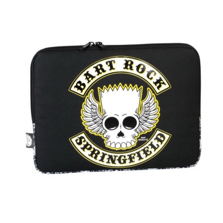 FUNDA ORDENADOR SAFTA 12 SIMPSONS BART ROCK 10'' 611208628 ^