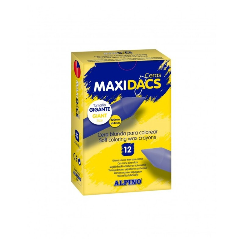 CERAS MAXI DACS ALPINO 12 UNIDADES GRANEL VIOLETA CLARO DX060113