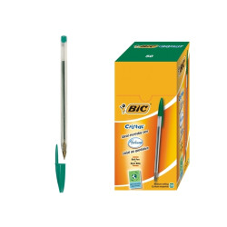 BOLIGRAFO BIC CRISTAL VERDE C/50U 8373629