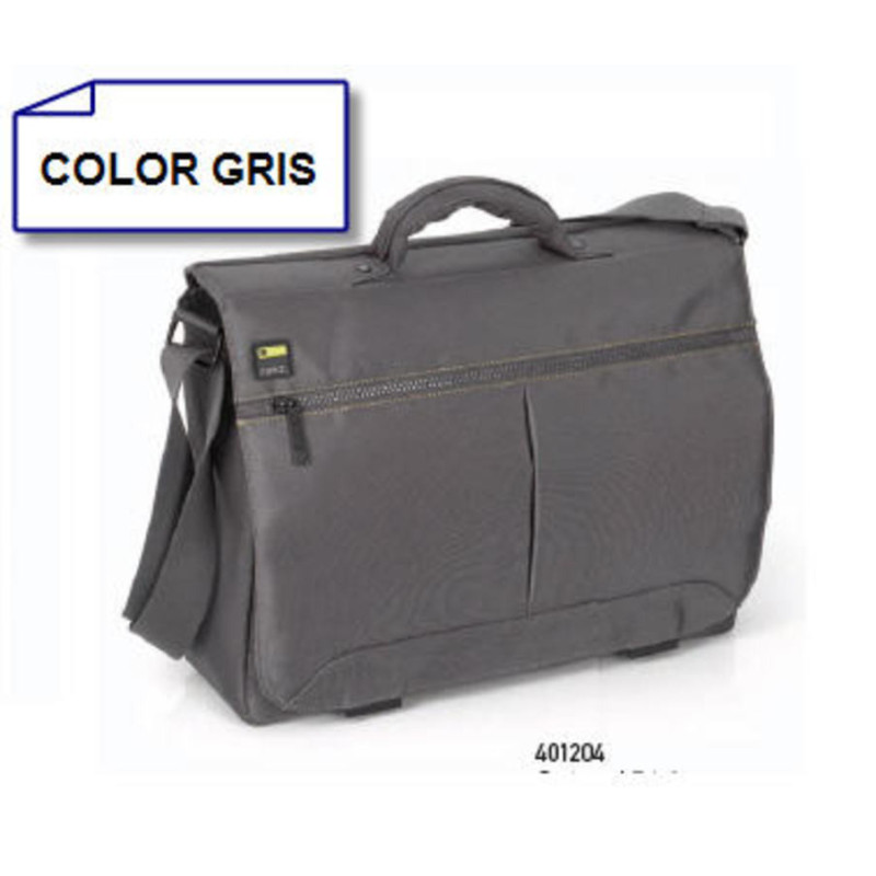 MALETIN GABOL PRO REC 14" FUELLE GRIS 401204 ^