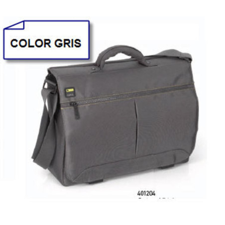 MALETIN GABOL PRO REC 14" FUELLE GRIS 401204 ^