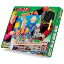 MALETIN DIBUJO ALPINO KIT SPACE ^