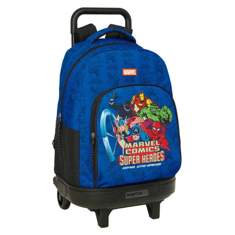 MOCHILA GDE. C/RUEDAS COMPACT EXTRAIBLE AVENGERS SAFTA26 612679918 45X33 UNIDAD