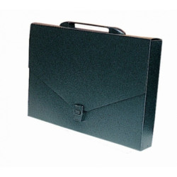 MALETIN PRYSE PLASTICO NEGRO ANCHO 40*26*7 4160016