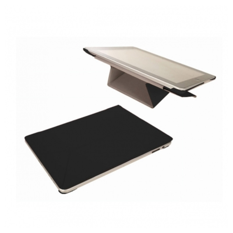 FUNDA TABLET IPAD MINI 7" PRYSE RIGIDO C/IMAN NEGRO 4800220 ^