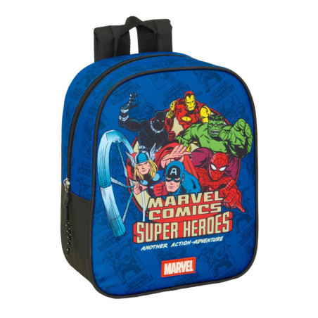 MOCHILA GUARDERIA ADAPT.CARRO AVENGERS SAFTA26 612679232 27X22 UNIDAD