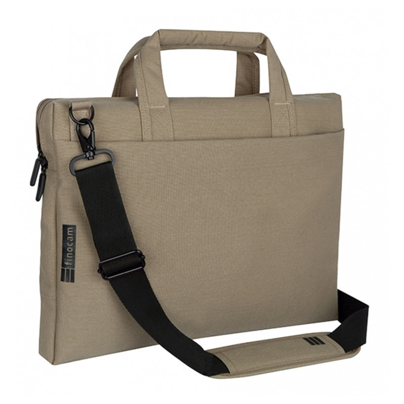 MALETIN FINOCAM ORDENADOR 15" BANDOLERA BASE 4CM BEIGE 5398072 J910 ^