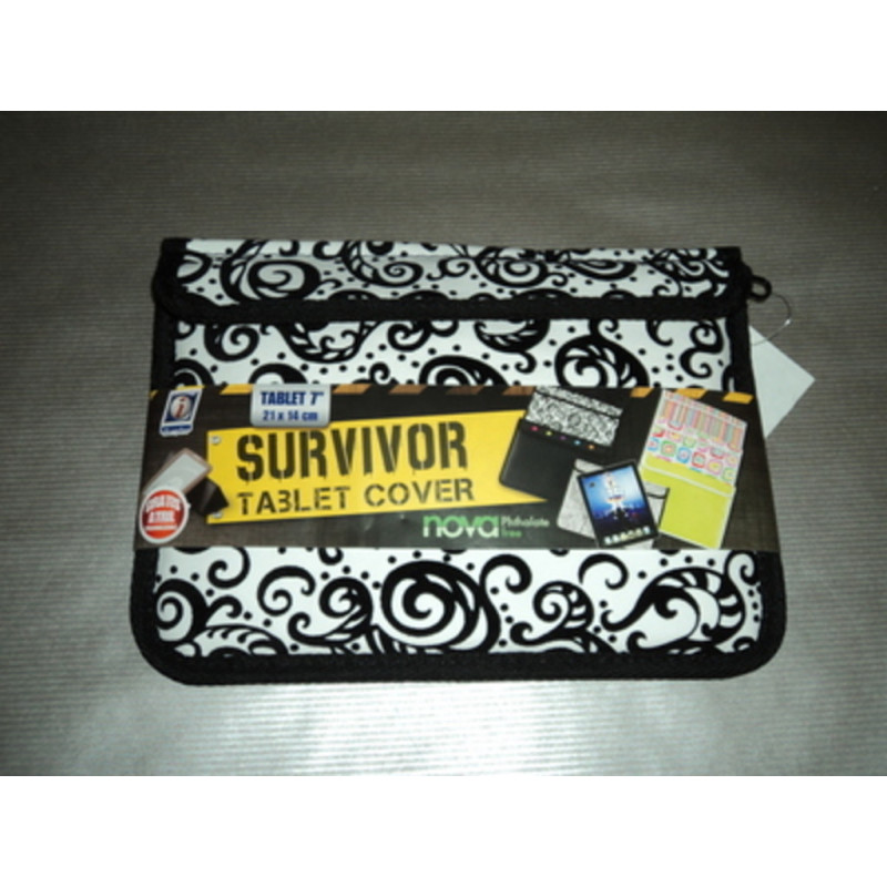 FUNDA TABLET 7" SURVIVOR CACHEMIR C/CREMALLERA ^