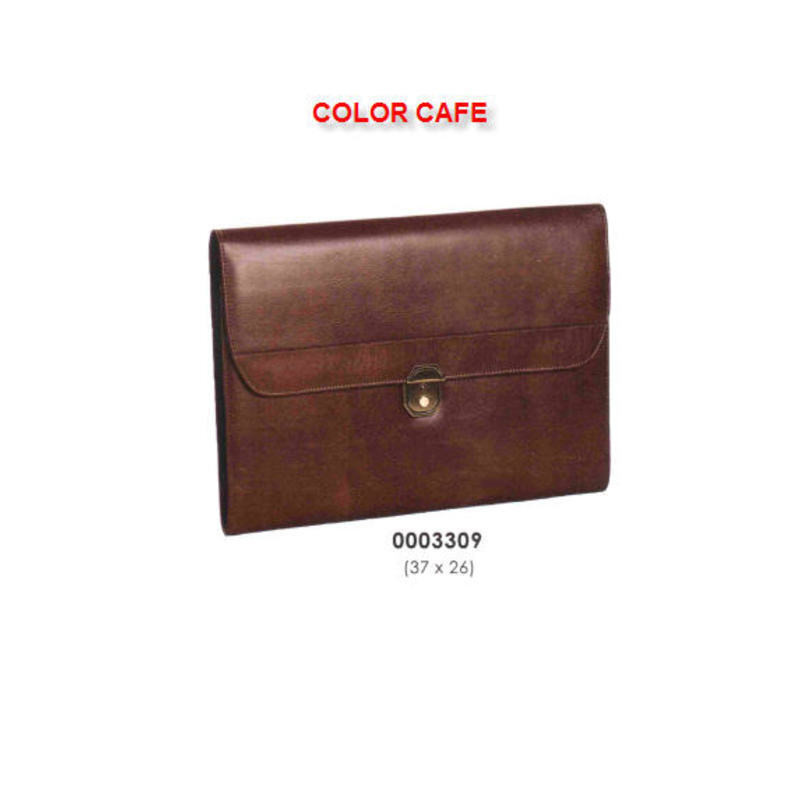 CARPETA MATTIES PORTADOCUMENTOS ASA POLIPIEL CAFE 36CM 3309 ^